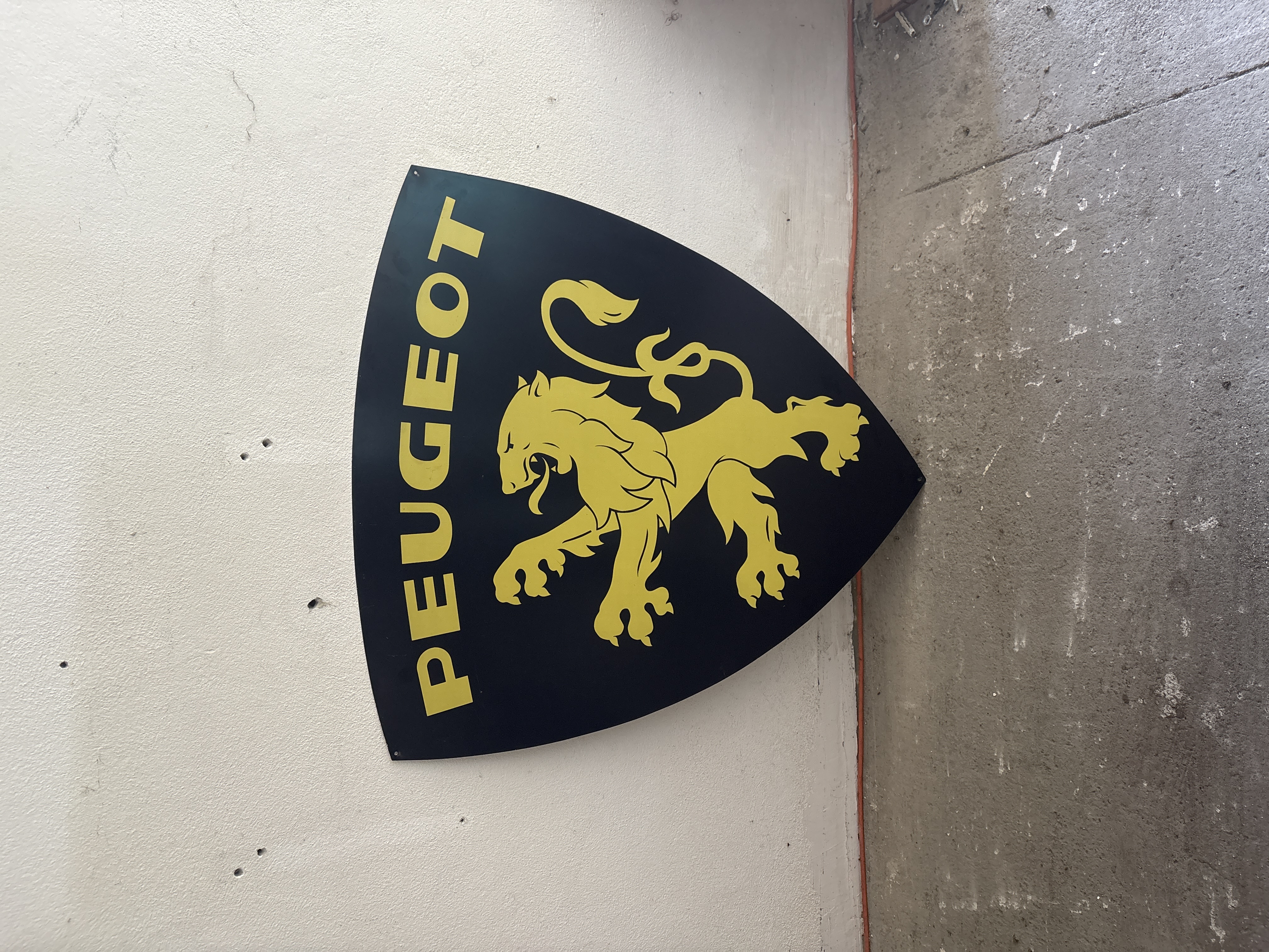 Peugeot Schild